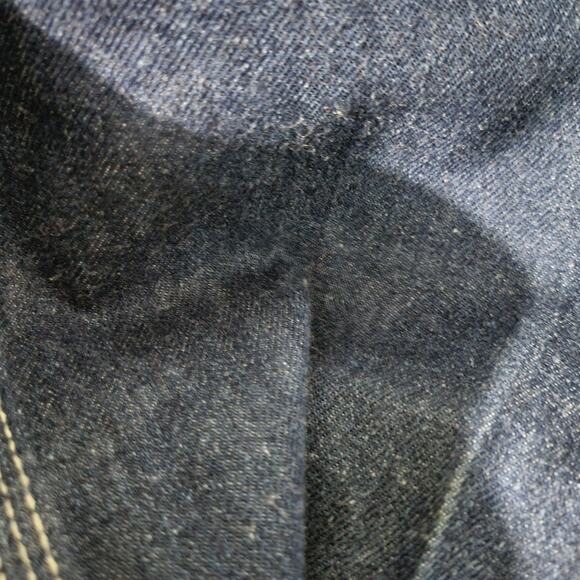 Vintage Graffiti Jeans Blue High Waist Straight Embroidery Pockets 80s Size 34 - Picture 16 of 16